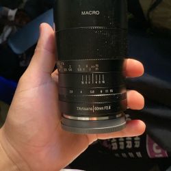 7 Artisans 60mm Macros Sony lens 