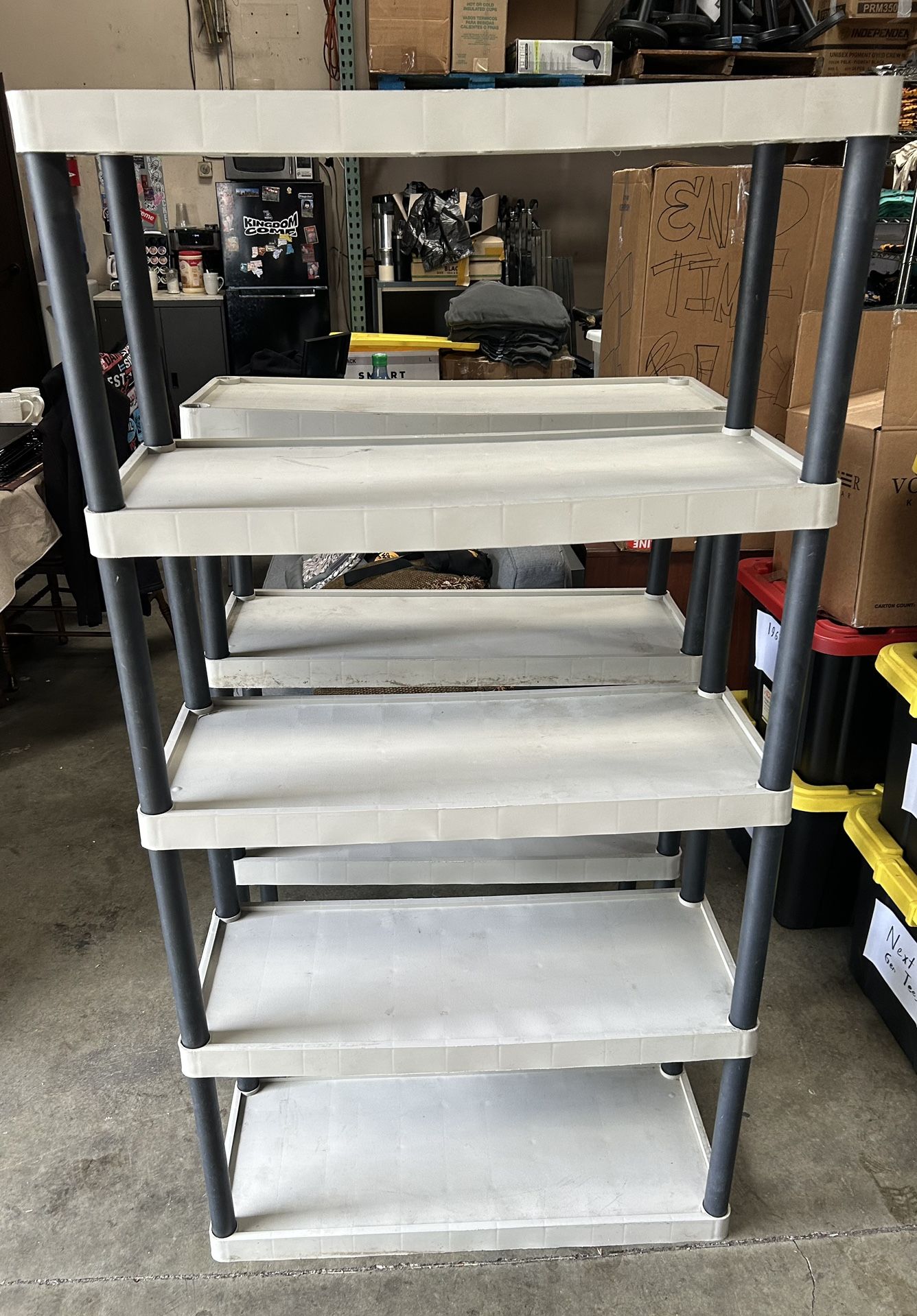 Plastic Shelving