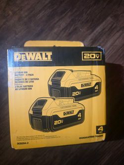 DeWalt battery