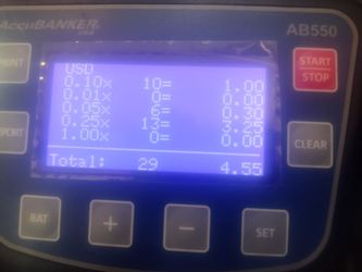 Money counter "coins"