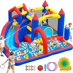 Bounce House Inflatable Bouncy House for Kids 3-12 Indoor & Outdoor