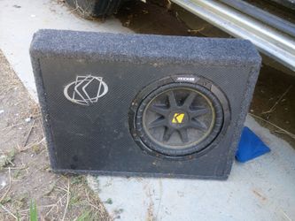 Kicker speaker sub subwoofer 10" with kicker box