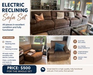 Sofa electric set
