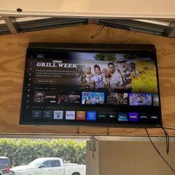 43 Inch Vizio Tv With Sony Sound Bar And Subwoofer 