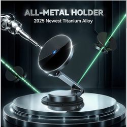 MagSafe Magnetic Wireless Charger Phone Mount Holder Stick in Car Windshield Dashboard Glass Screen NEW CONDITION 