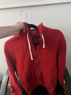 POLO HOODIE (red)