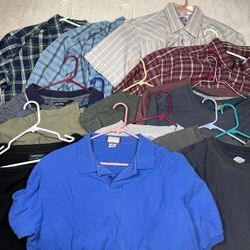 Men’s Shirts Lot Size 2XL
