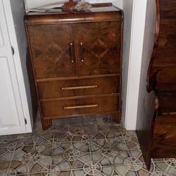  Vintage Bar.!Waterfall Style Cabinet /dresser Ask Away