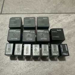 Relays For Car / Fuse Box $70 For All ( Came Off Buick )