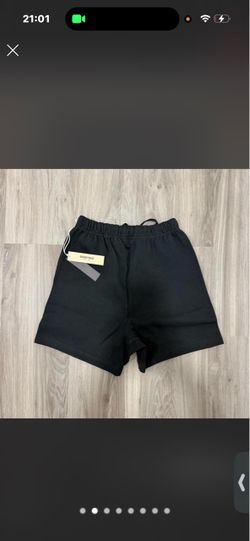 FOG Essentials Mens Black Shorts