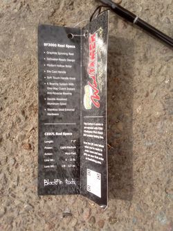 Carbon e inshore series rod andreel