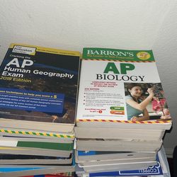 High school AP Books , SAT And ACT Books