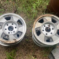 6 Lug Old School Rims 