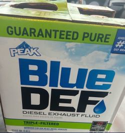 BLUE DEF DIESEL EXHAUST FLUID $12