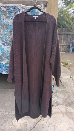 Topshop Long Knit Cardigan