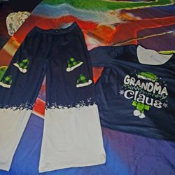 Grandma Claus Outfit  1x