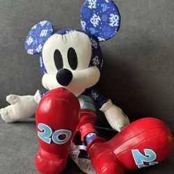 Disney Store Limited Mickey Mouse Plush Doll 2022 Special Design New Year Japan