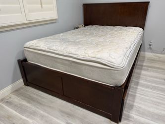 Used full-size mattress