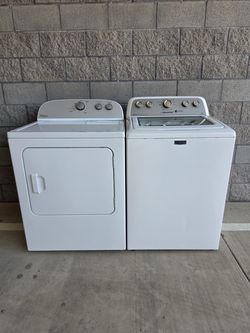 High Efficiency Large Capacity Washer and Dryer Set (Electric)