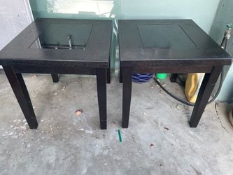 Pair of side tables