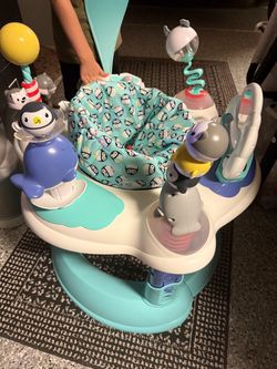 Evenflo Baby Activity Center Excersaucer  with Polar theme Toys