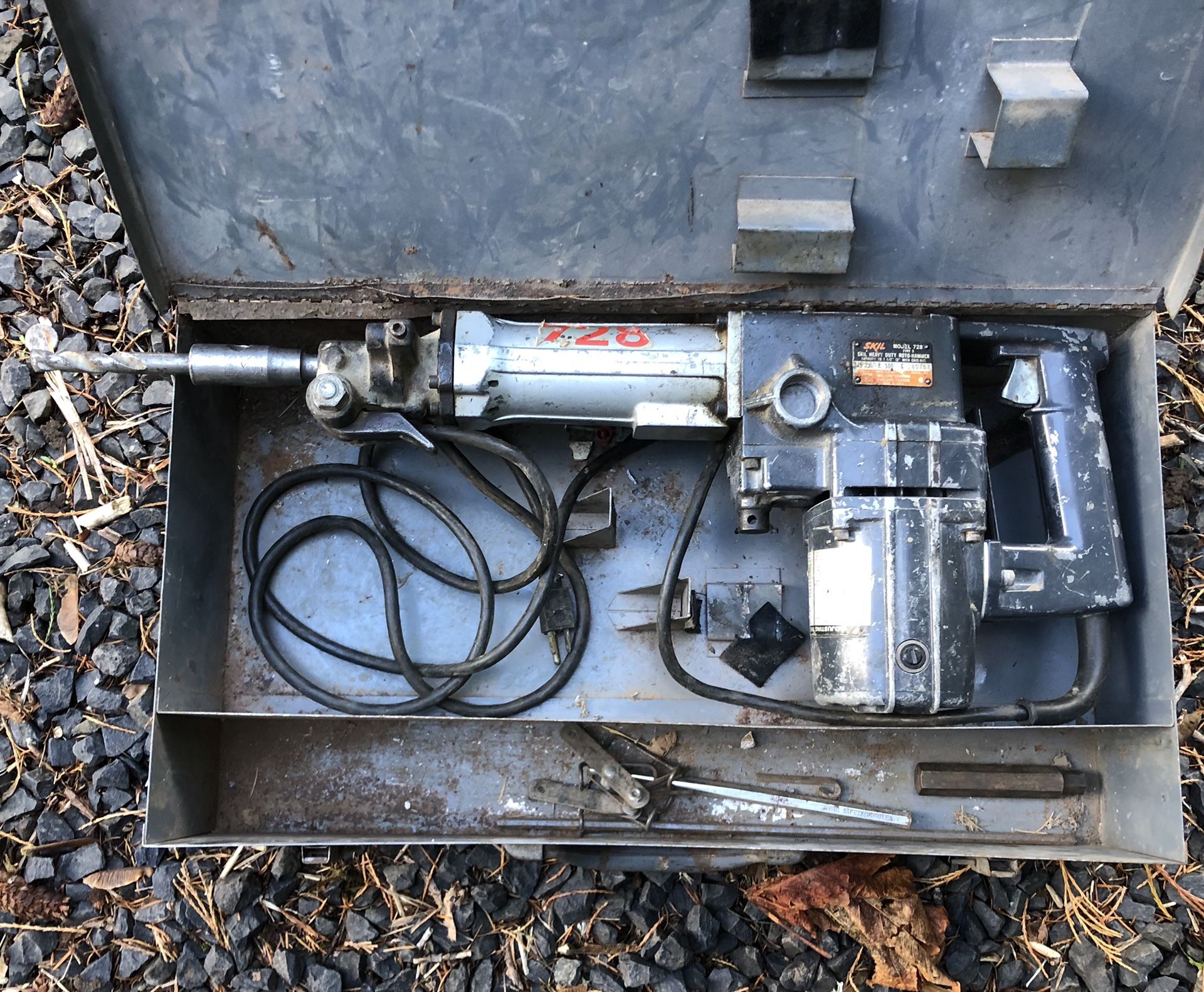 Skil 728 Roto Hammer Drill USA Made 🇺🇸 