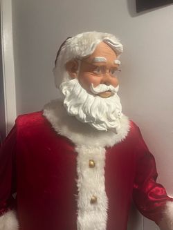 Vintage Gemmy Santa