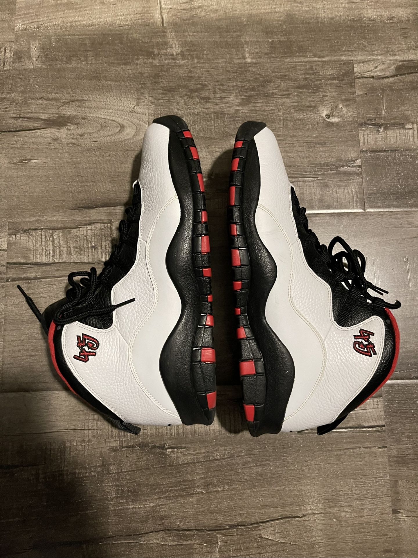Worn Mens Size 13 Nike Jordan 10 Chicago 45