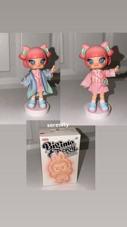 POP MART - MOLLY Lily of the Valley + BIE Labubu + 4 FREE Studio Ghibli CROC CHARMS