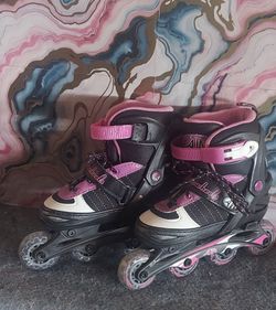 Little Girls adjustable in-line skates