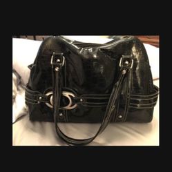 Black Patent Handbag