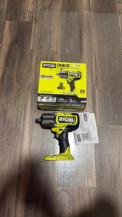 RYOBI ONE+ HP 18V Brushless Cordless 4-Mode 1/2 in. High Torque Impact Wrench (Tool Only)