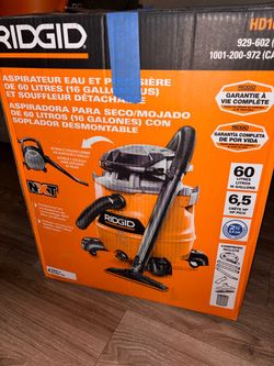 Ridgid vacuum cleaner