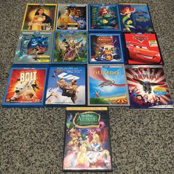 13 Disney Movie Package Mixed Blu-ray & Dvd’s 