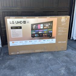 65UA77 65” Lg smart 4k led Uhd tv