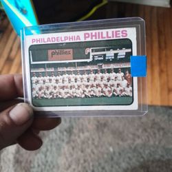 1965 Phillies Team Card