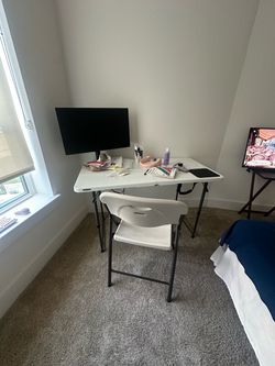 Folding table , chair desk