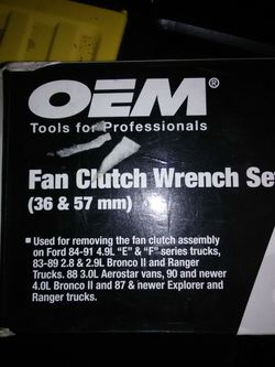 Ford Oem fan clutch set