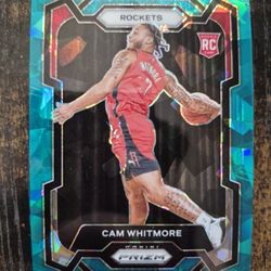 Teal Ice Prizm Cam Whitmore RC #d 225-Ungraded GEM