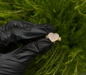 Pink Rolex heart ring 💗
