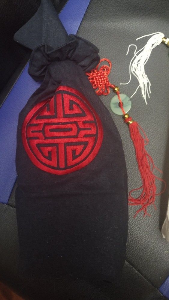 Bottle Bag Bolsa Chinese New Year Luck Snake Jade