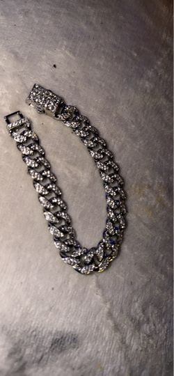 Iced Out Cuban Link Bracelet