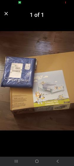 Bluey Toddler Bed N Matress Cover
