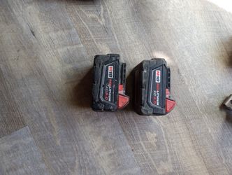 M18 Red Lithonia XC 5.0 And 4.0