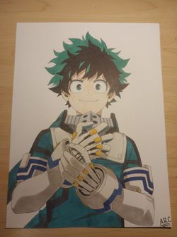 Anime Artwork - Deku (My Hero Academia)