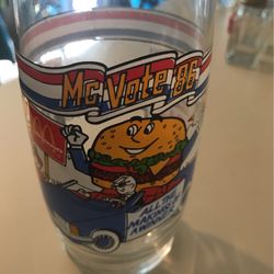 Vintage McDLT Glass
