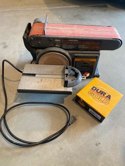 Craftsman benchtop belt and disc sander combo
