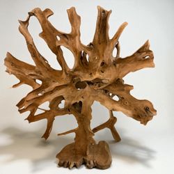 Teakroot driftwood Statue Lawn Decoration 