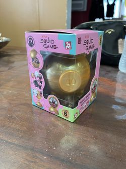 Squid Game Piggy Bank Capsule Collectibles