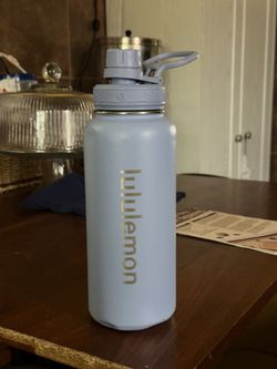 Purple Lululemon Water Bottle 